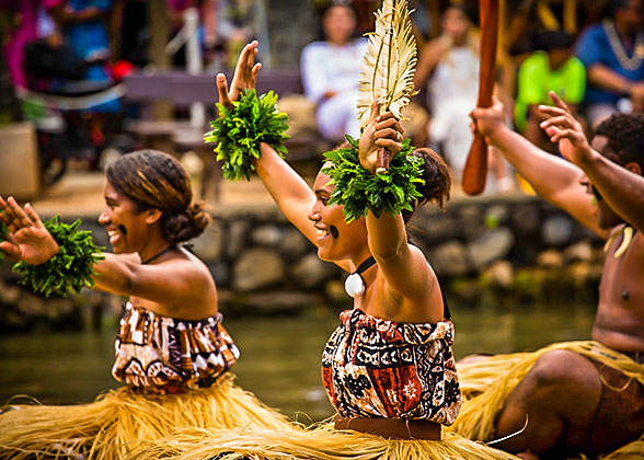 Folk performance in Fiji