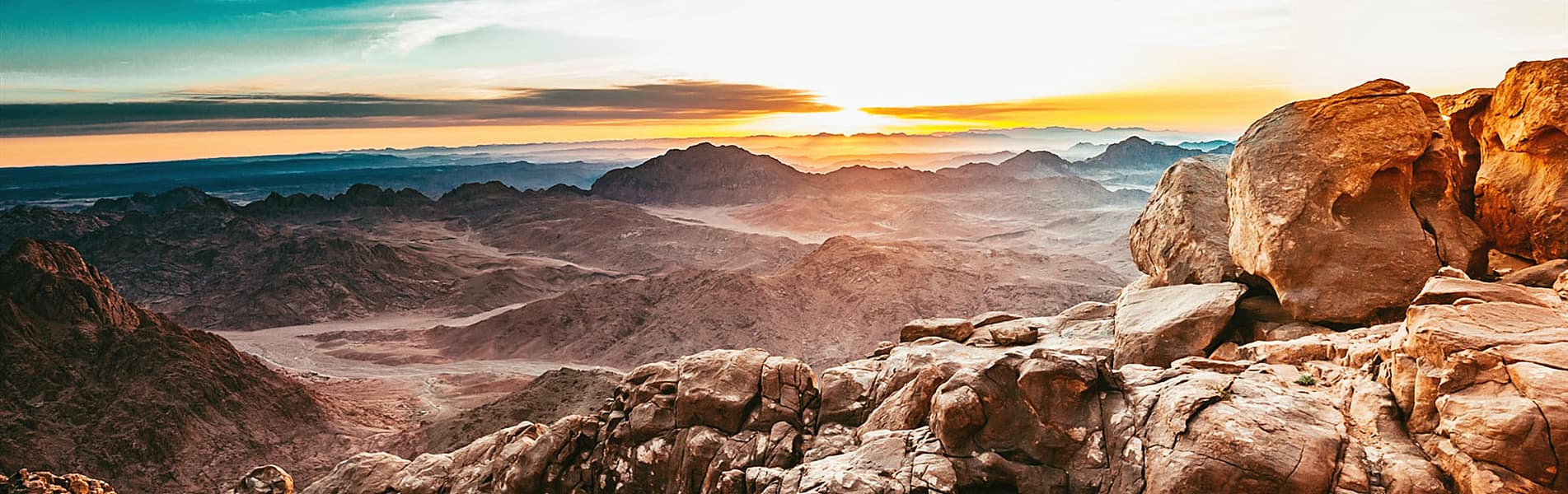 Sunrise over Mount Sinai