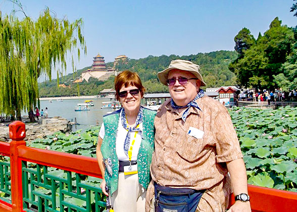 Our Guests at the Summer Palace
