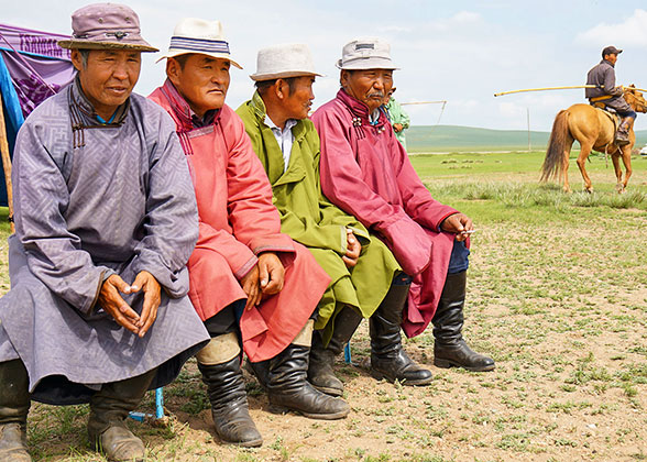 Herdsmen in Mongolia Herdsmen in Mongolia