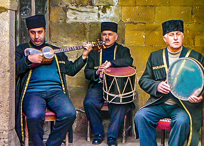 Local people in Azerbaijan