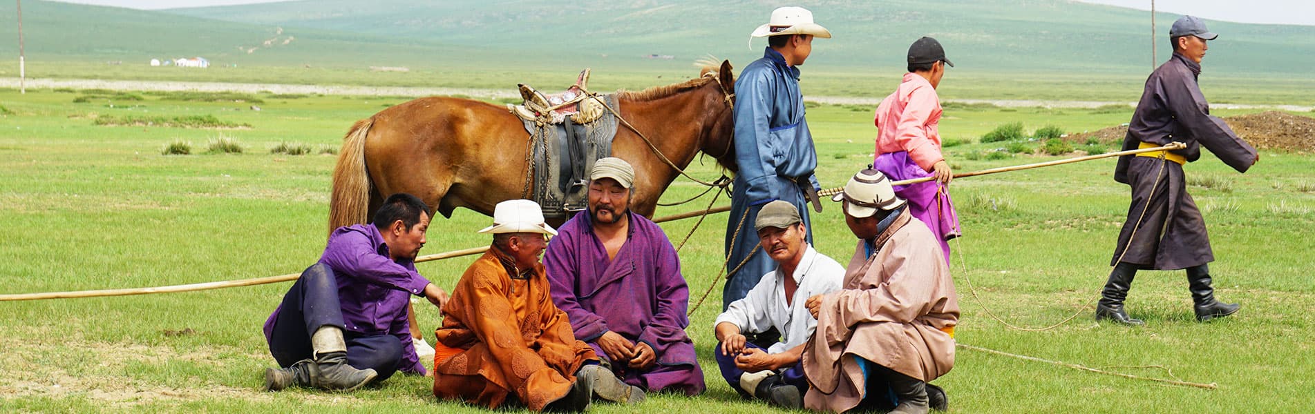 Mongolia herdsmen