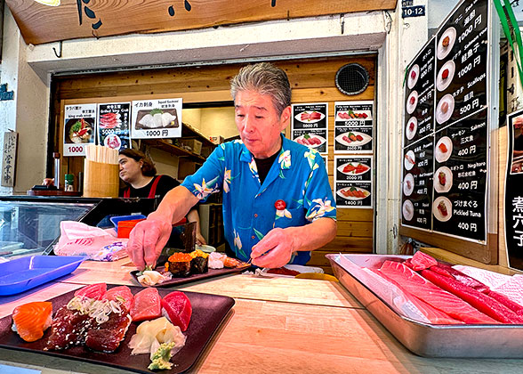 Taste Authentic Sushi in Japan