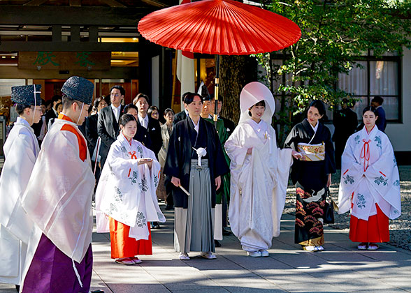 Traditional Wedding in Japan