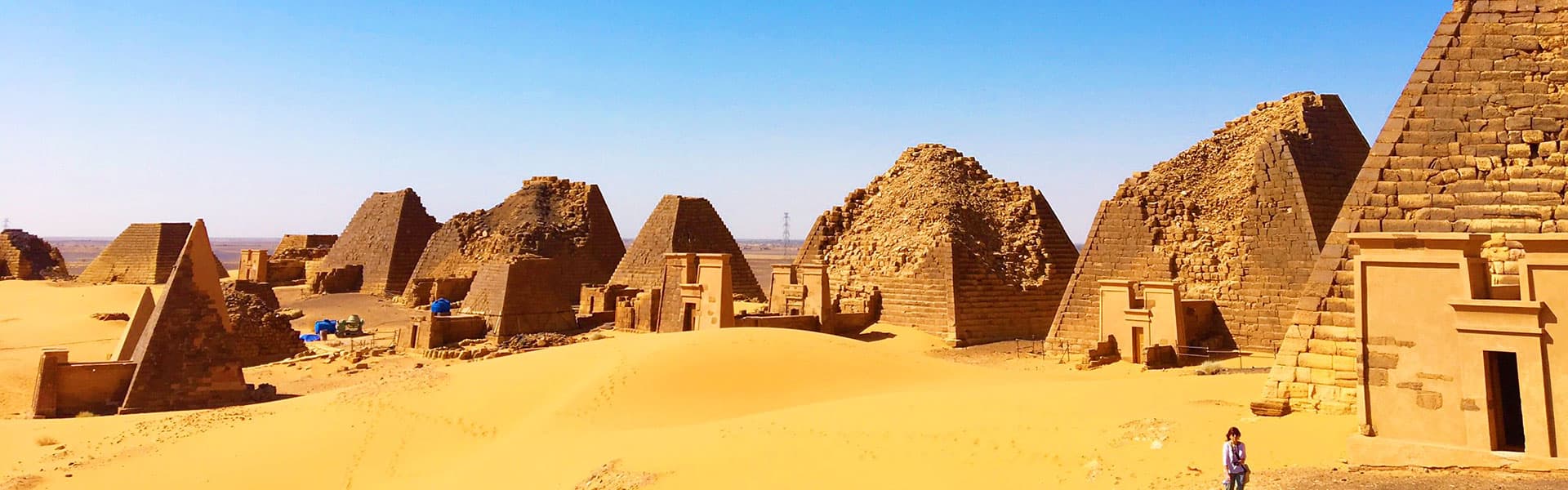 The Meroe Pyramids, Sudan