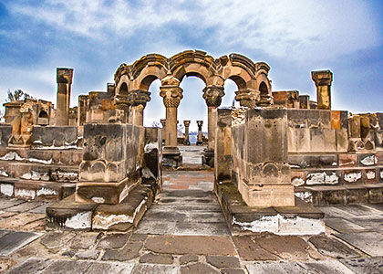 Zvartnots Temple, Armenia