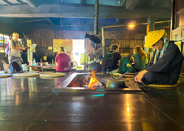 Free Tea Room for Visitors