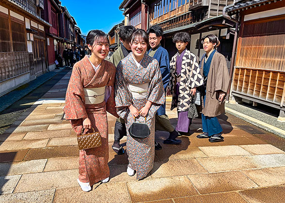 Street Scene of Kanazawa