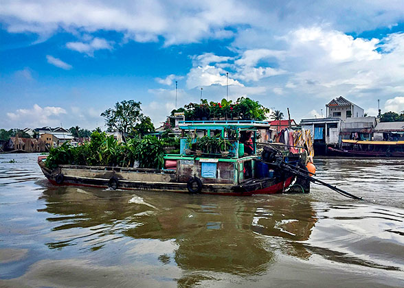 Boat Trip at Mekong Delta