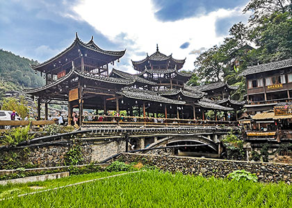 Local Miao village