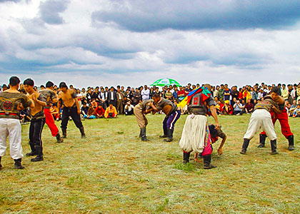Racing in the Inner Mongolia
