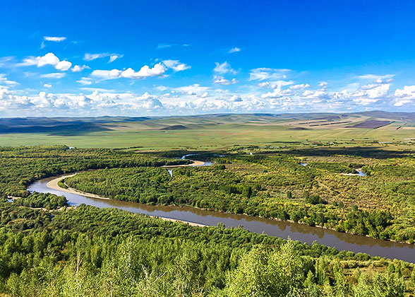 Genhe Wetland, Eerguna