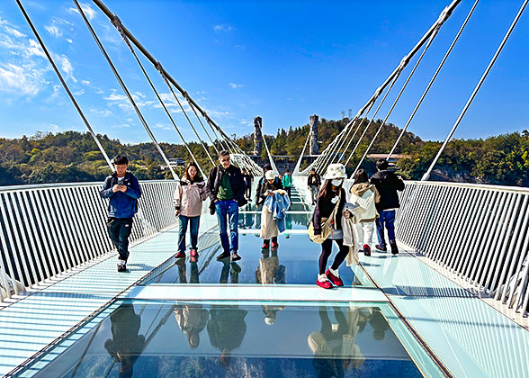 Glass Bridge at the Grand Canyon Glass Bridge at the Grand Canyon