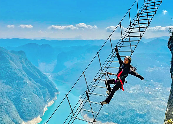Sky Ladder of Seven Star Mountain