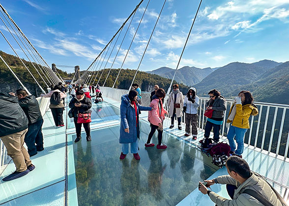 Glass Bridge at the Grand Canyon