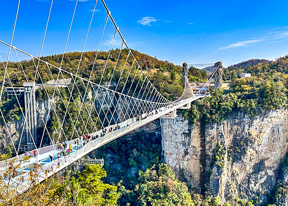 The Glass Bridge at the Grand Canyon
