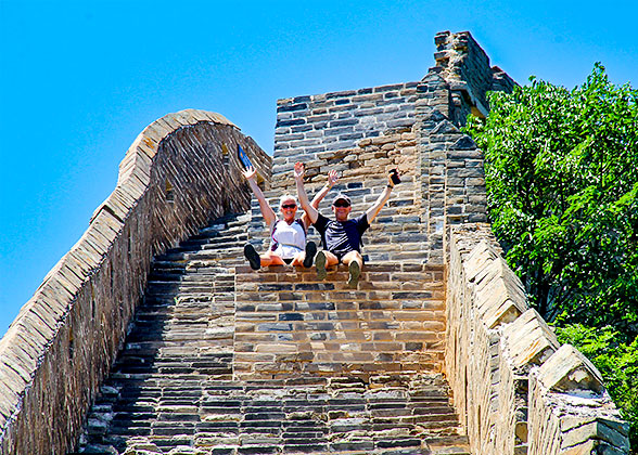 Our Guests at Jinshanling Great Wall