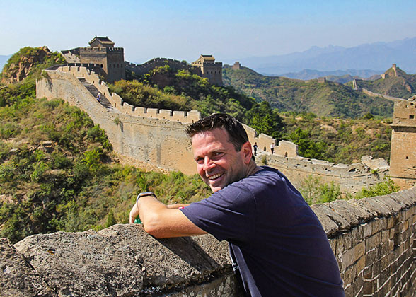 Our Guest at Jinshanling Great Wall