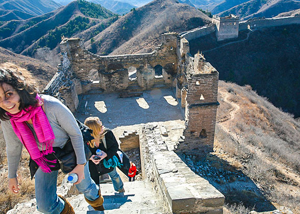 Our Guest at Jinshanling Great Wall