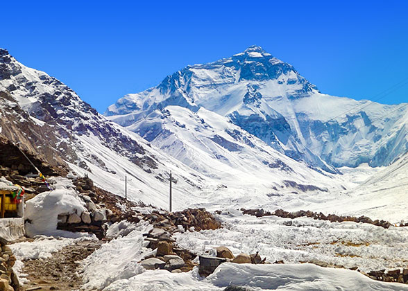 The Snow-capped Mount Everest