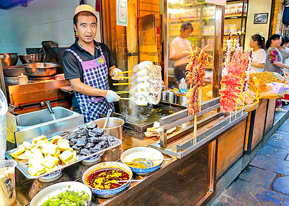 Fried Squid at Muslim Quarter