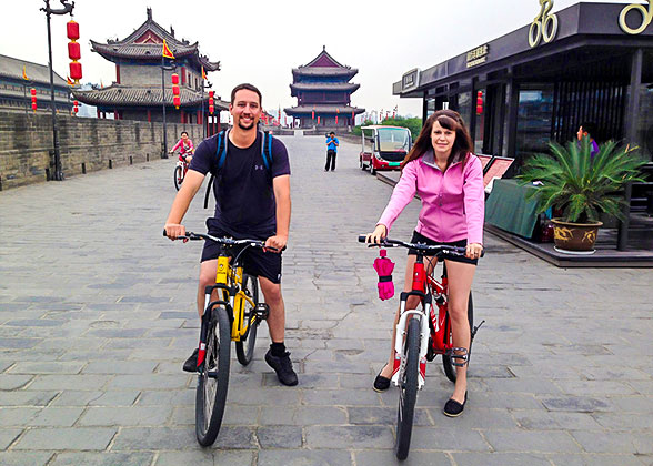 Cycling on the City Wall