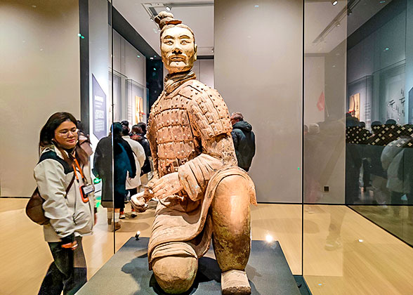 The Vivid Terracotta Warrior