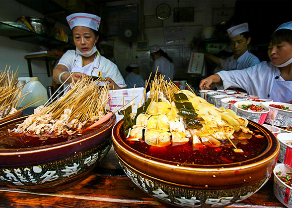Cold Pot Skewers
