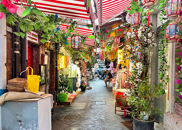 Boutiques in Shanghai French Concession