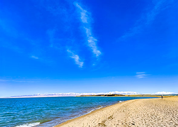 Turquoise Qinghai Lake Views