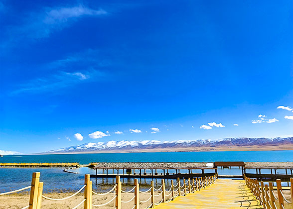 Blue Qinghai Lake