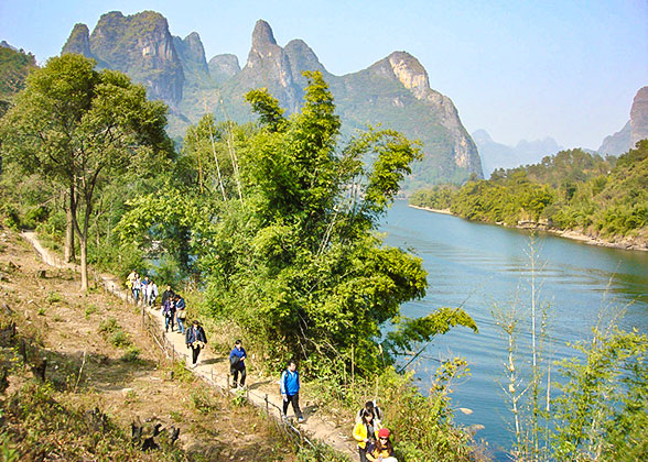 Yangdi to Xingping Hiking