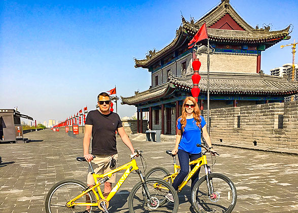 Cycling on the City Wall