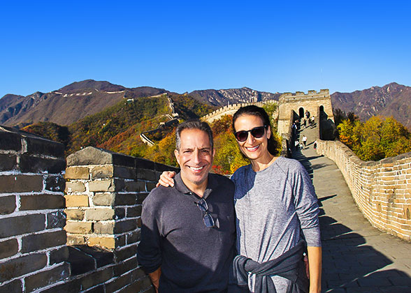 Our Guests at Mutianyu Great Wall