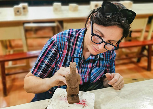 Make a Mini Terracotta Figure