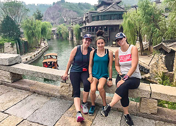 Our Guests at the Gubei Water Town, Beijing