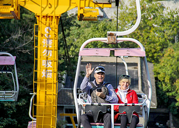 Cable Car at Mutianyu Great Wall