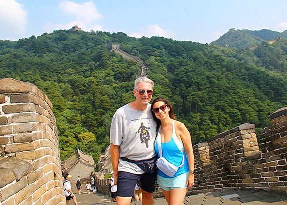 Our Guests at Mutianyu Great Wall