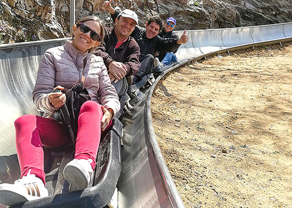 Toboggan Slide at Mutianyu Great Wall