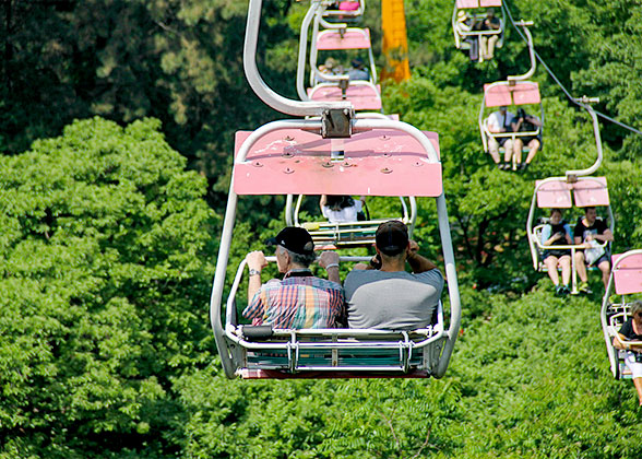 Cable Car at Mutianyu Great Wall