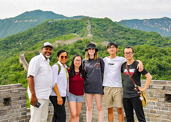 Our Guests at Mutianyu Great Wall