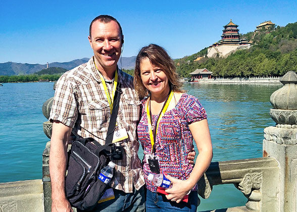 Our Guests at the Summer Palace