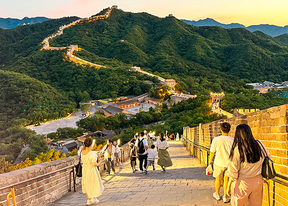 Badaling Great Wall at Dusk