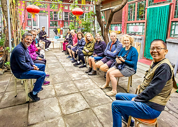 Hutong Family Visit