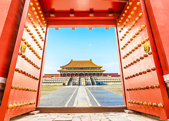 forbidden city beijing gate