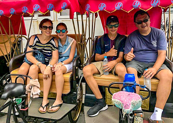 Rickshaw Ride at the Hutong Alleys