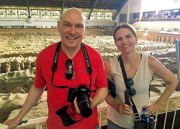 Our Guests at the Terracotta Army