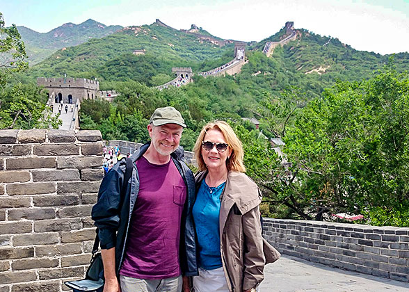 Our Guests at Mutianyu Great Wall