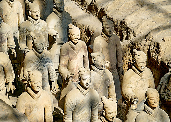 The Vivid Terracotta Warriors