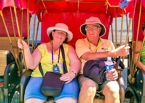 Rickshaw at the Hutong Alleys